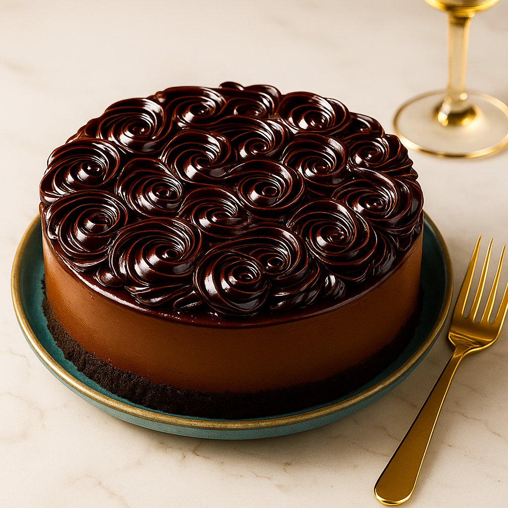 Chocolate Cold Cheesecake